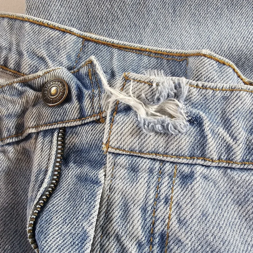 Vtg Levi Orange Made In USA Tab 9922 Tapered Fit Size 20 MED Women's Jeans *READ